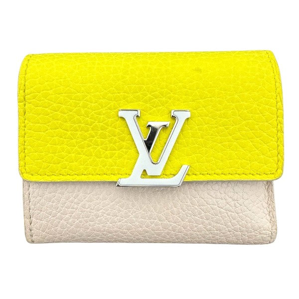 Louis Vuitton Portefeuille Capucines XS Leather Wallet