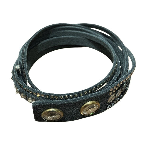 Swarovski Slake Leather Bracelet