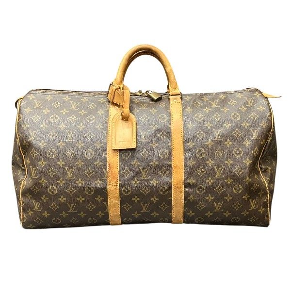Louis Vuitton Keepall55 Monogram Boston Bag