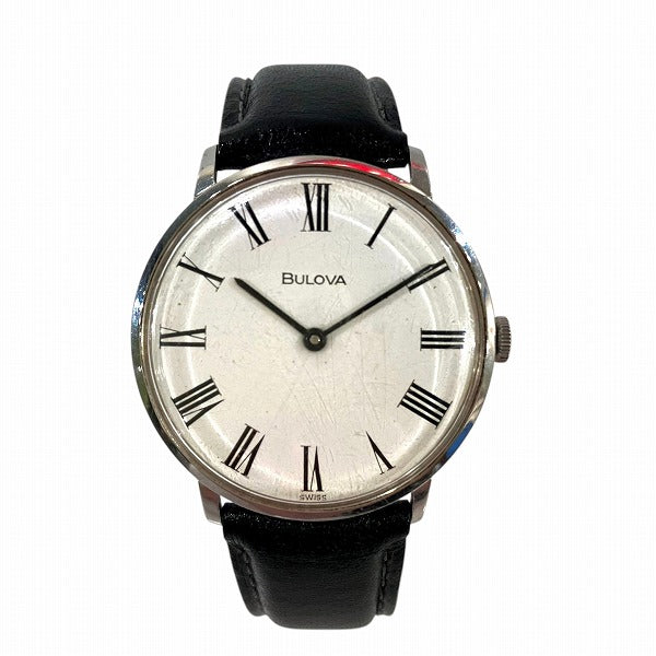 Bulova Stainless Steel Mens Wristwatch
