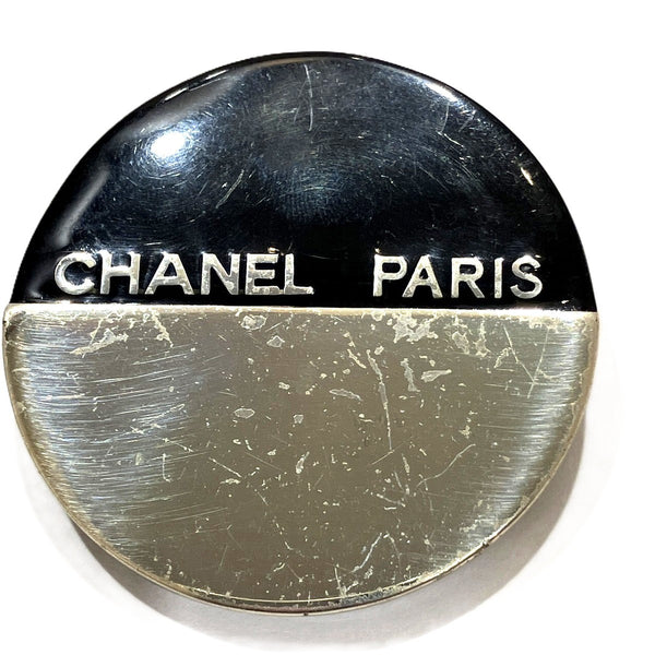 Chanel Logo Brooch