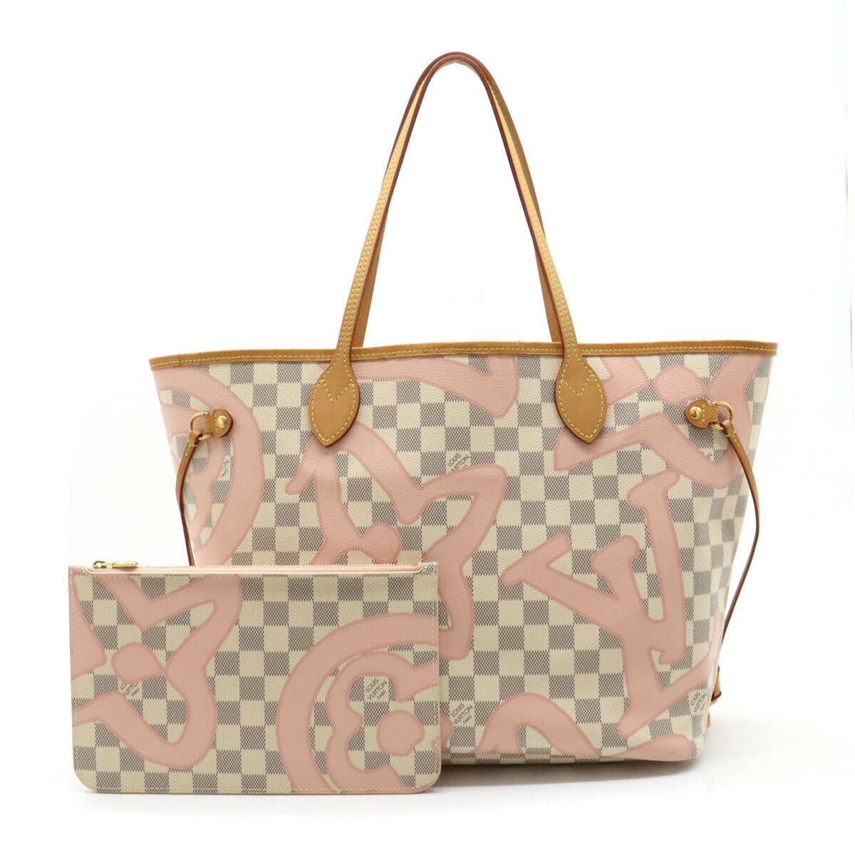 Louis Vuitton Neverfull Damier Azur Tote Bag