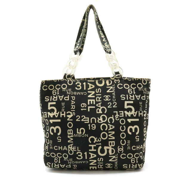 Chanel By Sea Line Canvas Tote Bag