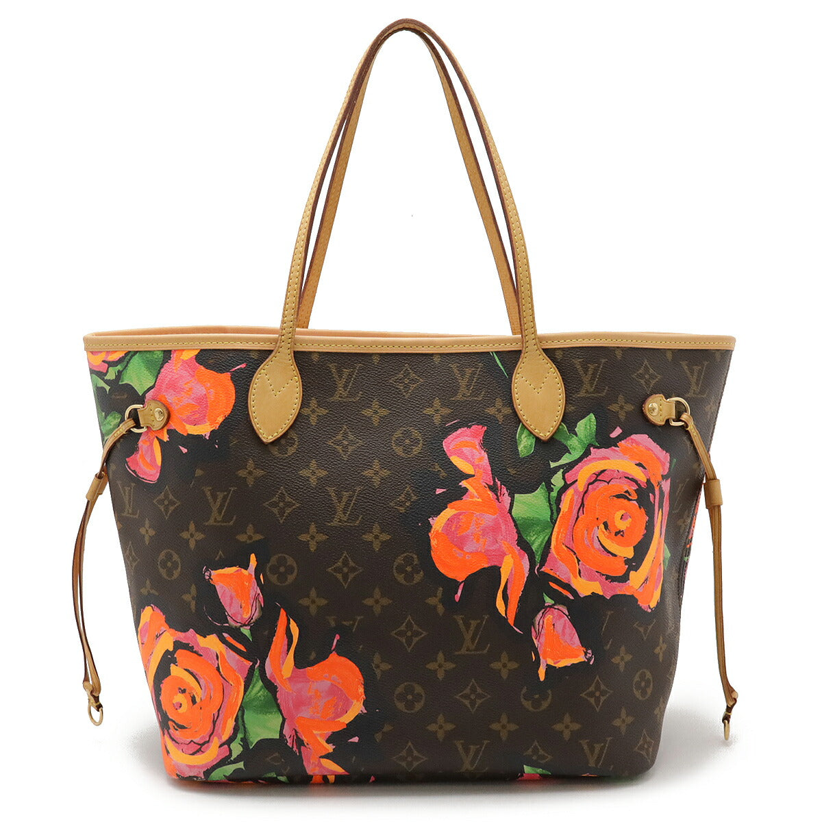 Louis Vuitton Monogram Rose Neverfull MM 2way Bag M48613
