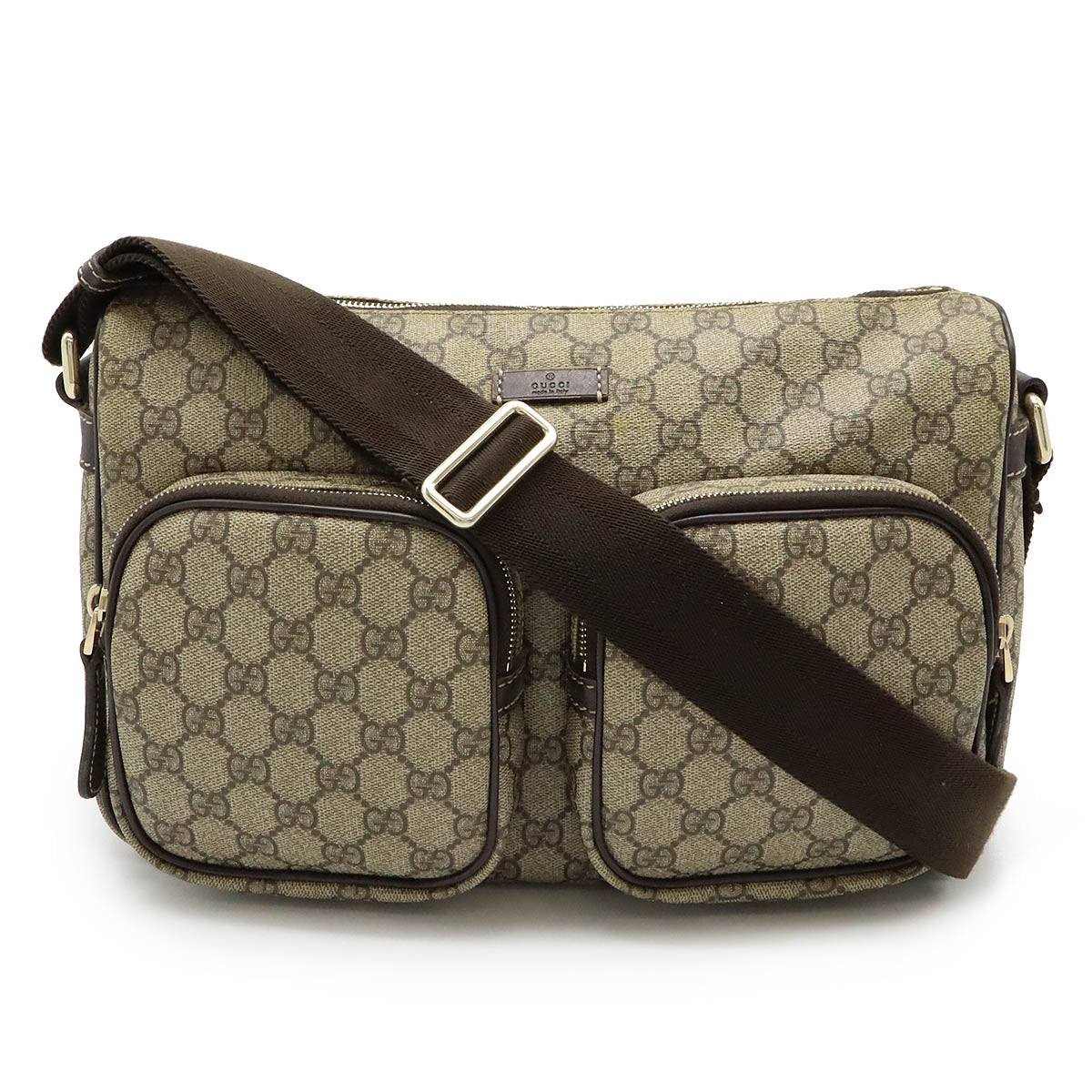 Gucci GG Supreme PVC shoulder bag