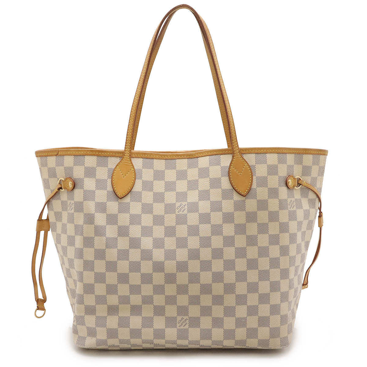 Louis Vuitton Damier Azur Neverfull MM 2way bag N51107