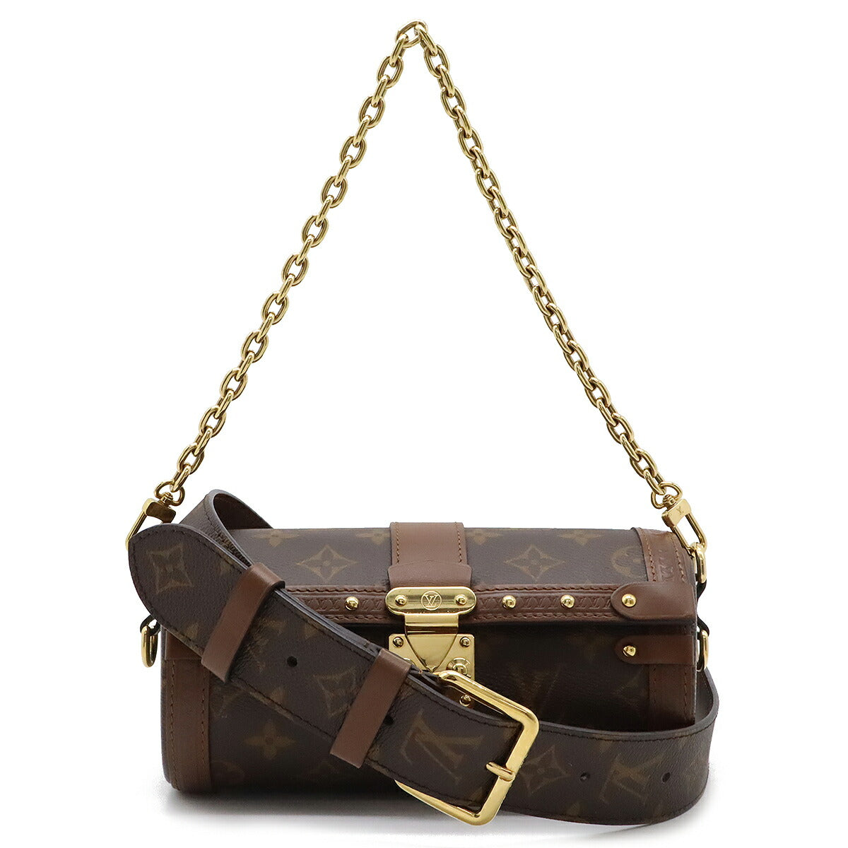 Louis Vuitton Papillon Trunk Monogram 2way Shoulder Bag