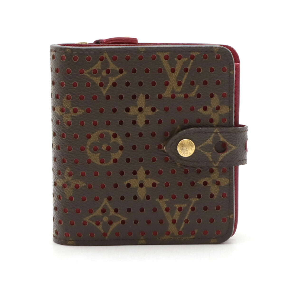 Louis Vuitton Monogram Perforated Compact Wallet