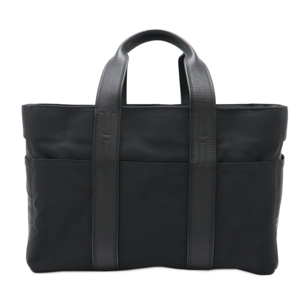 Hermes Acapulco MM Nylon Leather Tote Bag