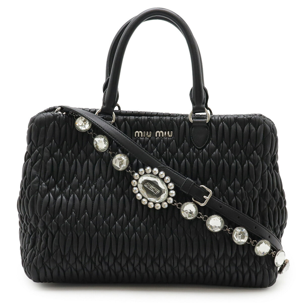 Miu Miu Matelassé Nappa 2way Bag