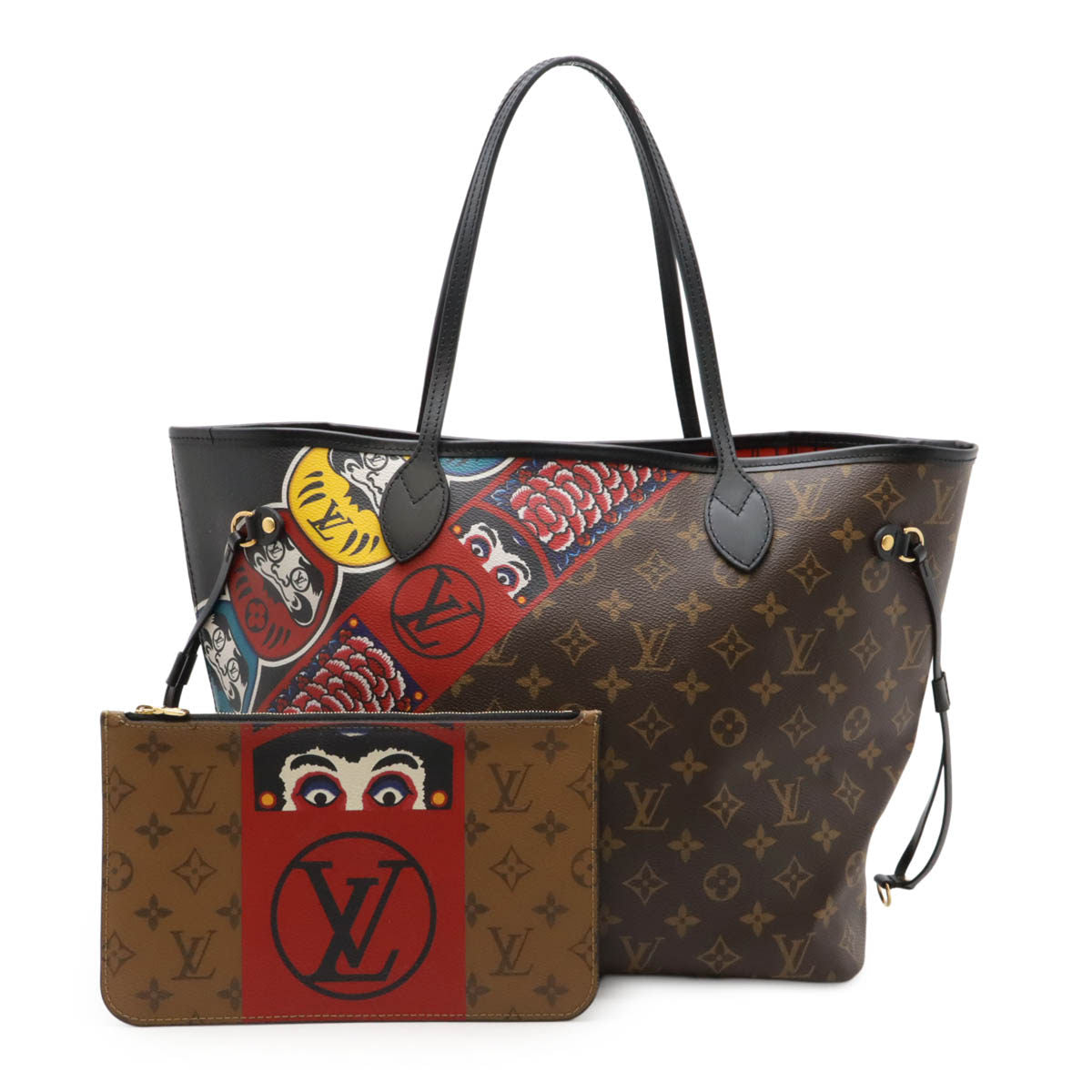 Louis Vuitton Neverfull MM Monogram 2way Tote Bag