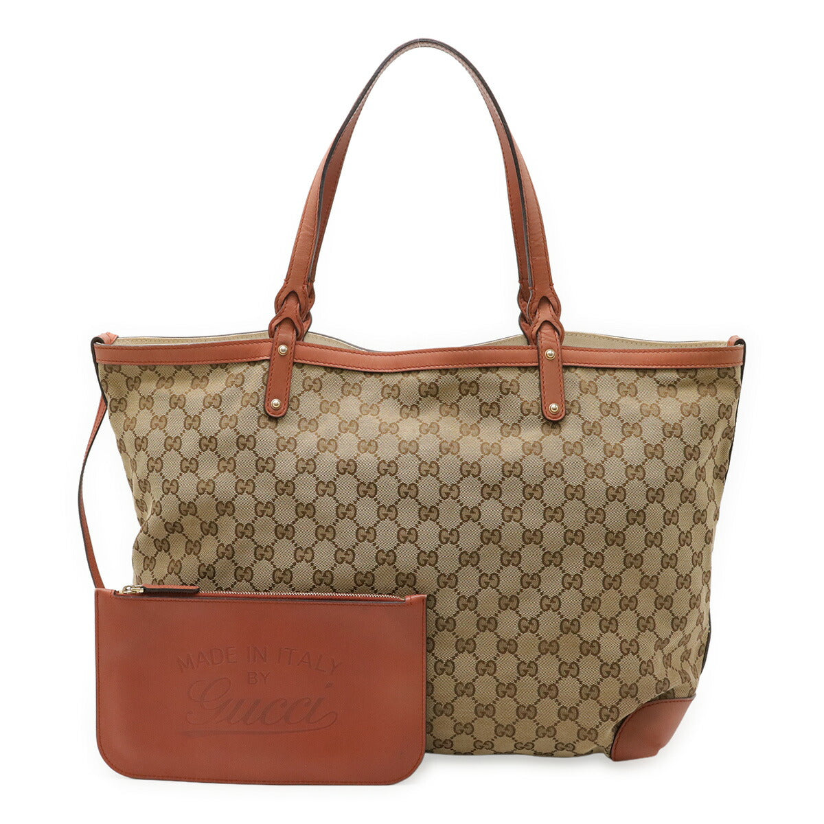 Gucci GUCCI CRAFT Canvas Leather 2way Bag