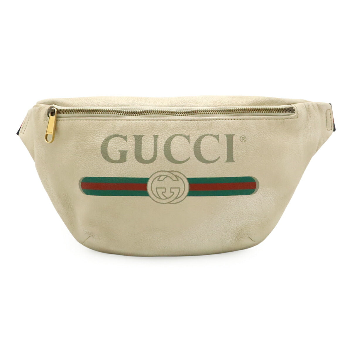 Gucci Gucci Print Leather Waist Bag