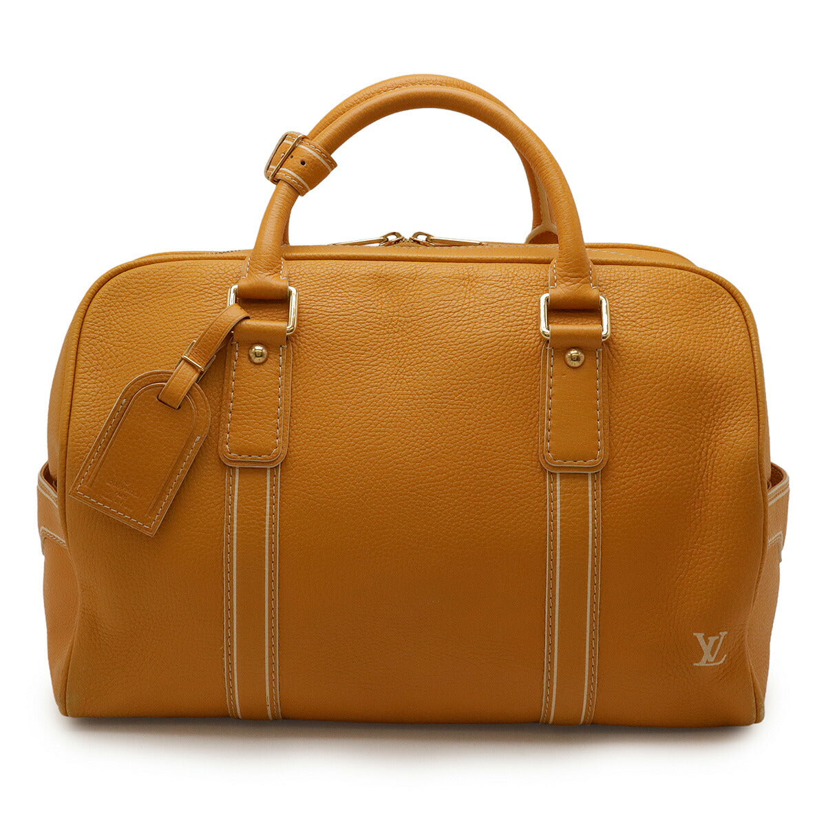 Louis Vuitton Tobacco Carryall Tobacco Leather Travel Bag