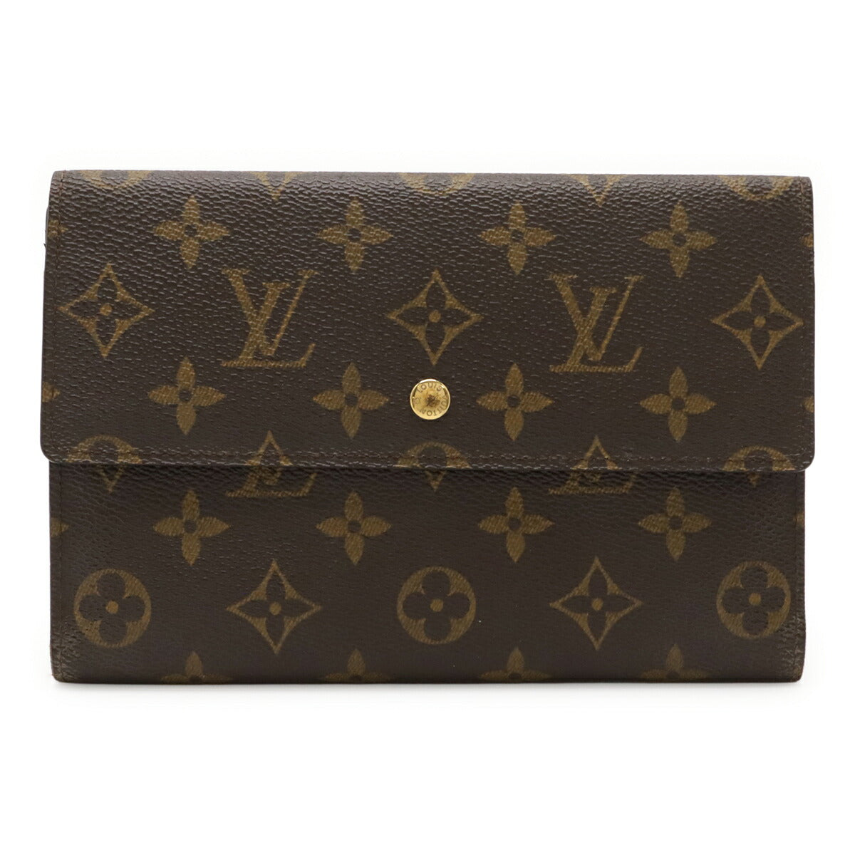 Louis Vuitton Pochette Passport Monogram Trifold Wallet