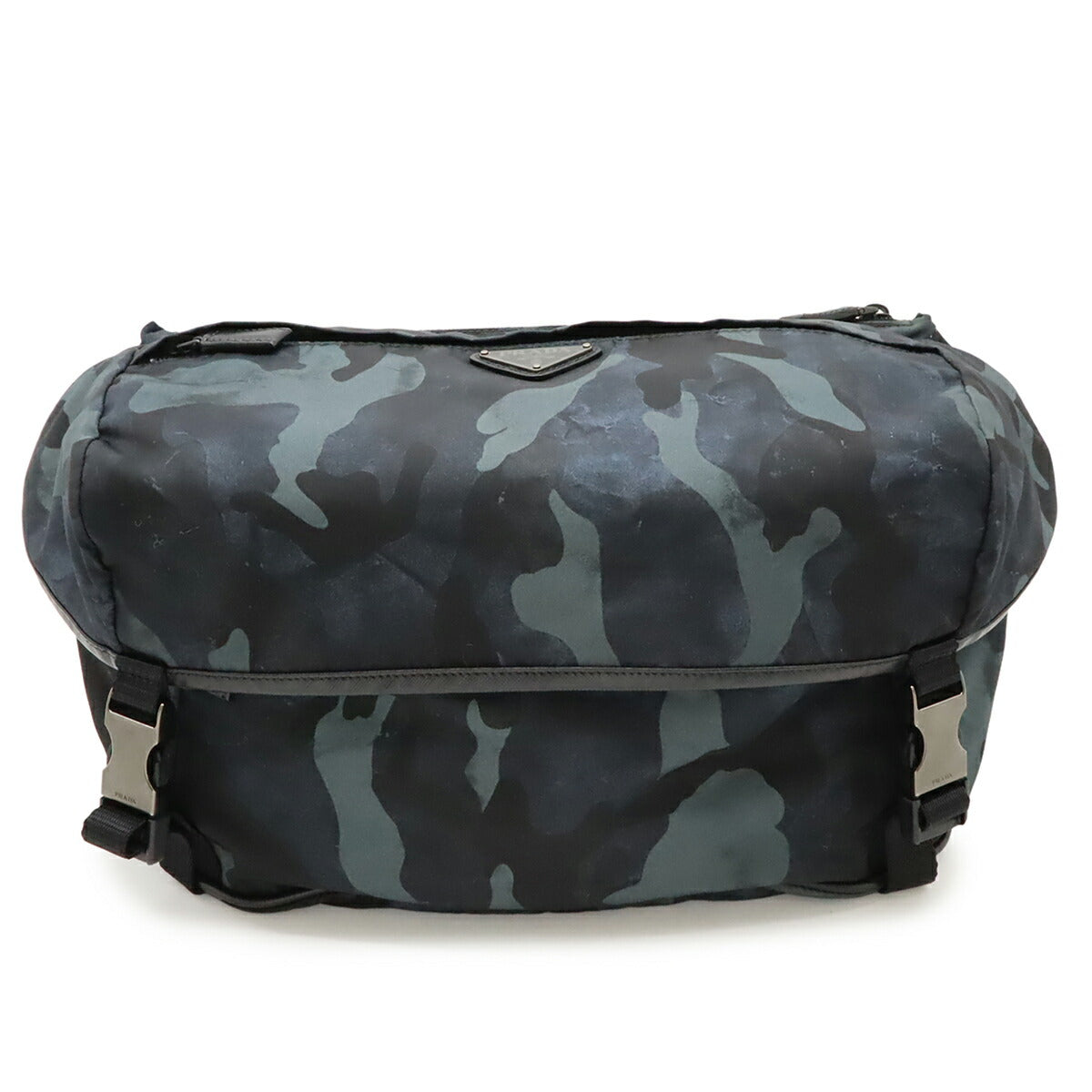 Prada 2VH991 Nylon Leather Shoulder Bag