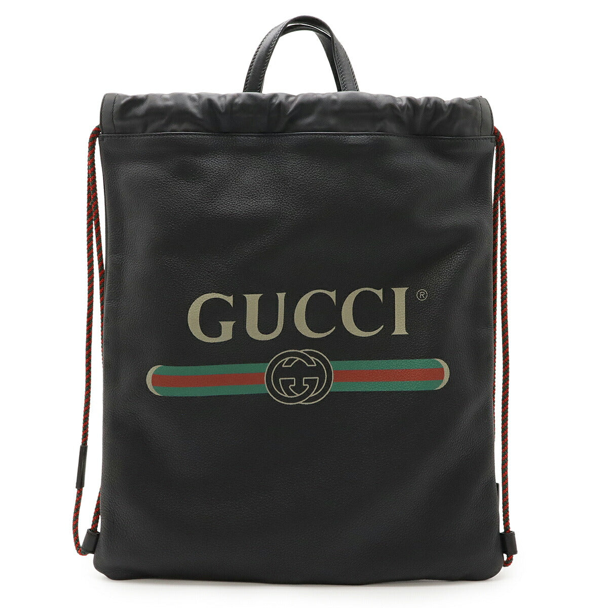 Gucci Gucci Print Leather 2way Backpack