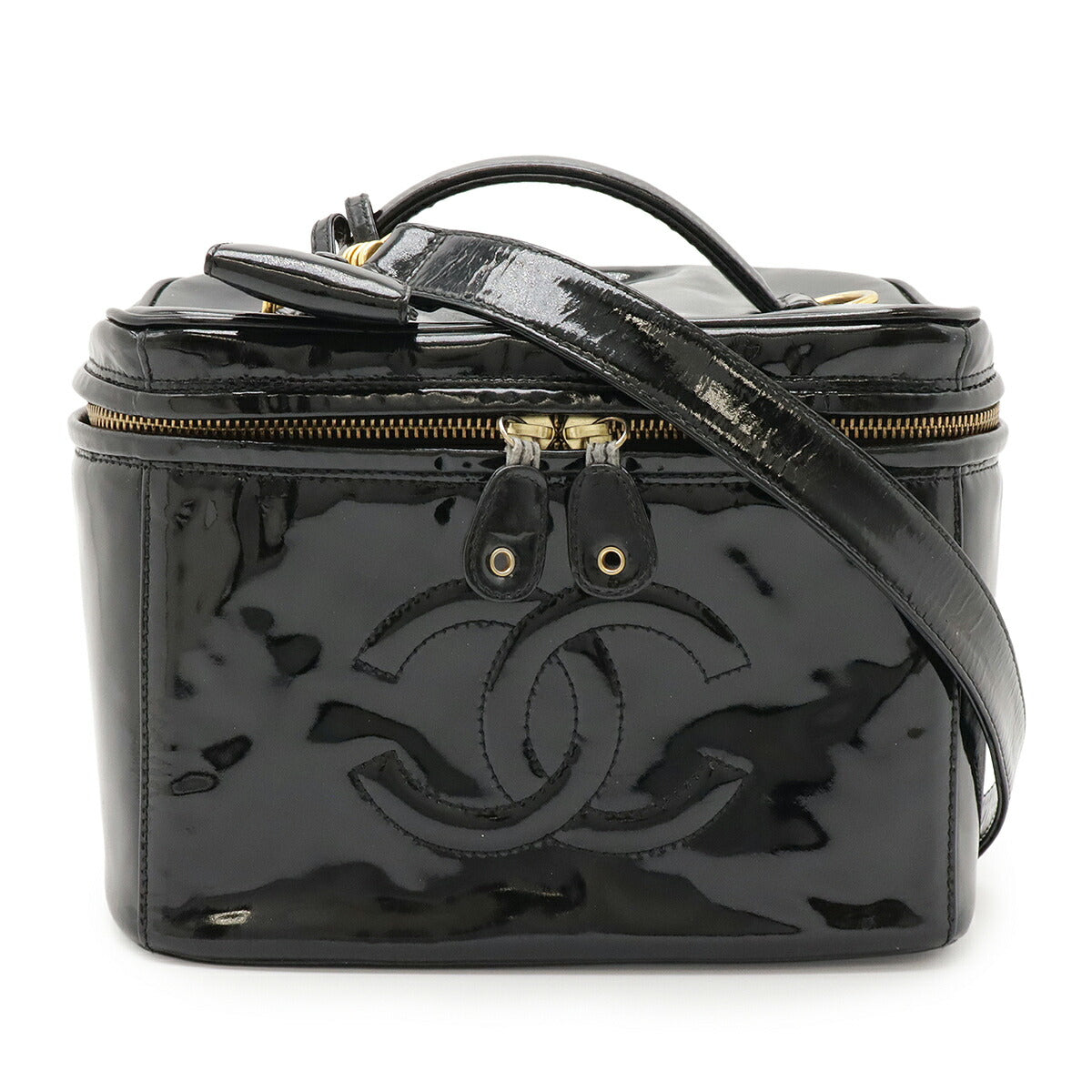 Chanel Patent Leather 2way Bag