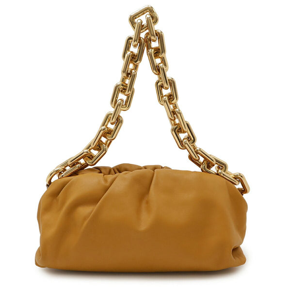 Bottega Veneta The Chain Pouch Leather Shoulder Bag
