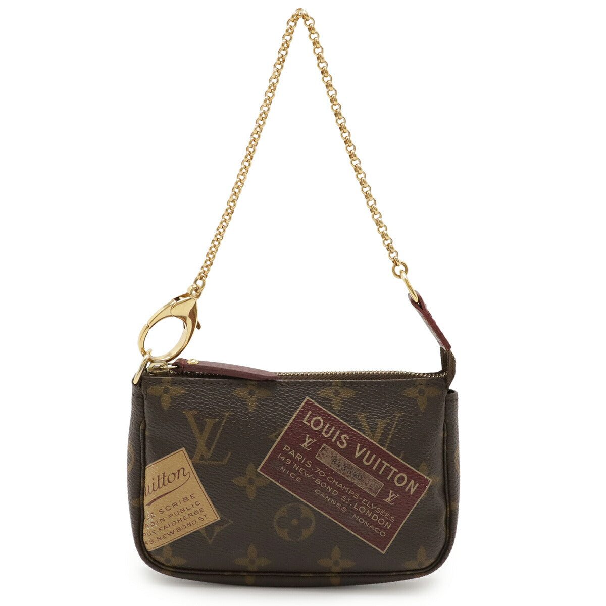 Louis Vuitton Label Collection Monogram Accessory Pouch