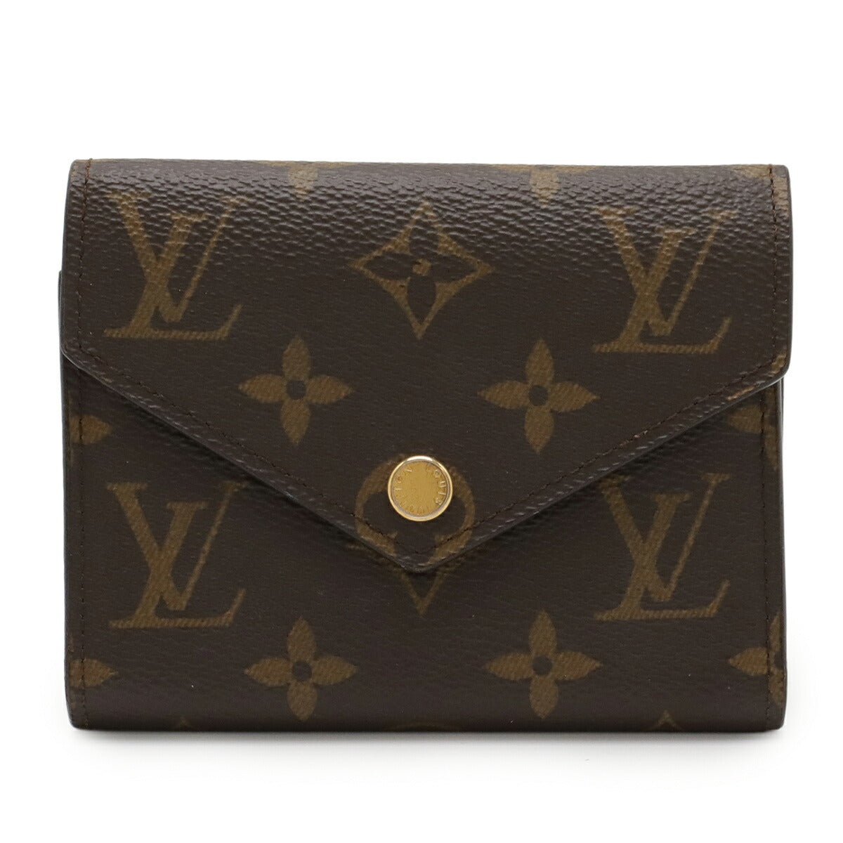 Louis Vuitton Portefeuille Victorine Monogram Trifold Wallet