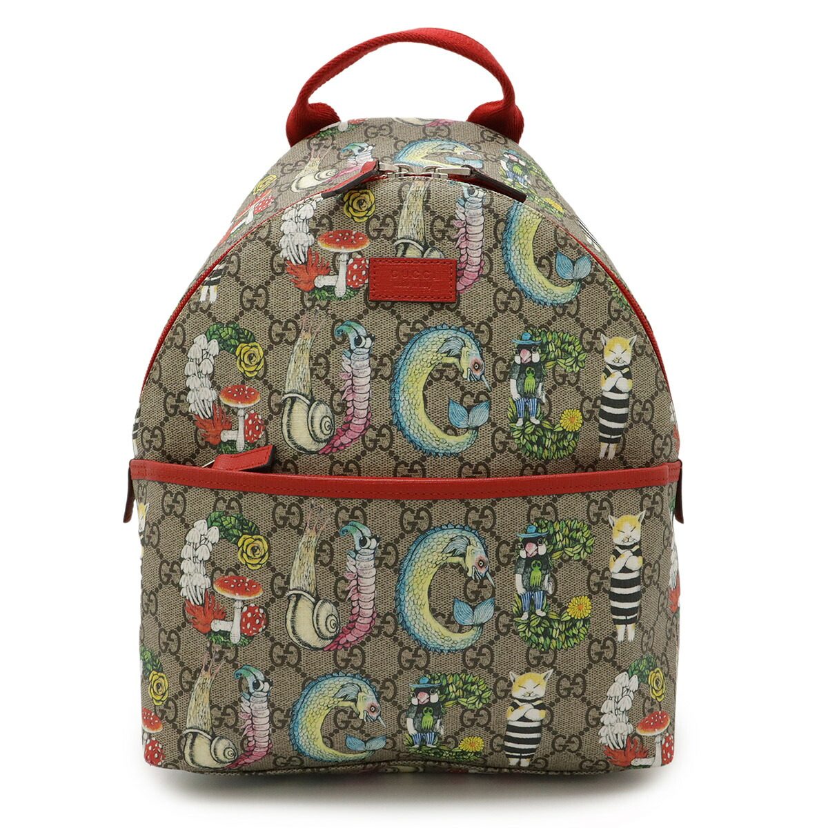 Gucci GG Supreme Children Print PVC Backpack