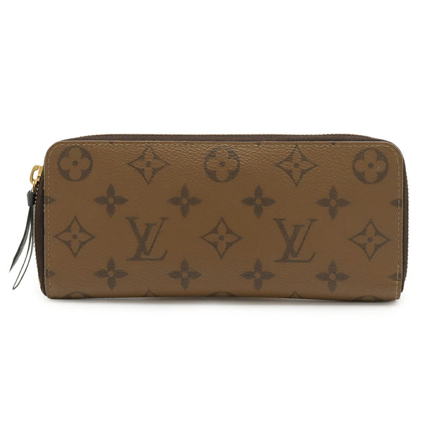 Louis Vuitton Portefeuille Clemence Monogram Reverse Long Wallet