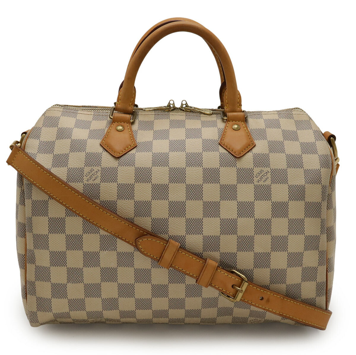 Louis Vuitton Speedy Bandouliere Damier Azur 2way Bag
