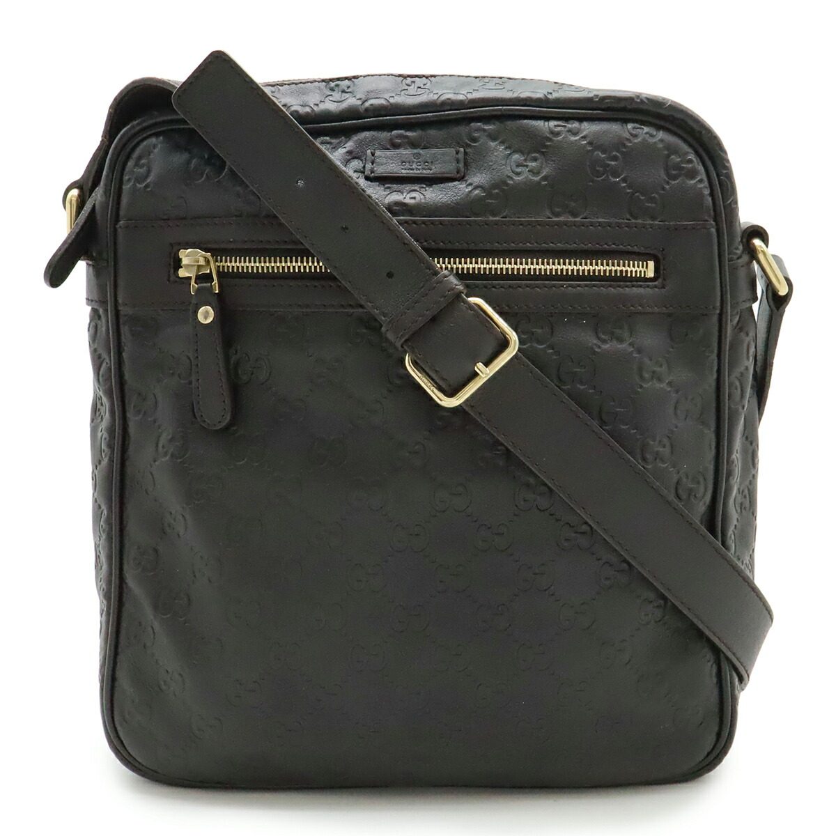 Gucci Guccissima Leather Shoulder Bag