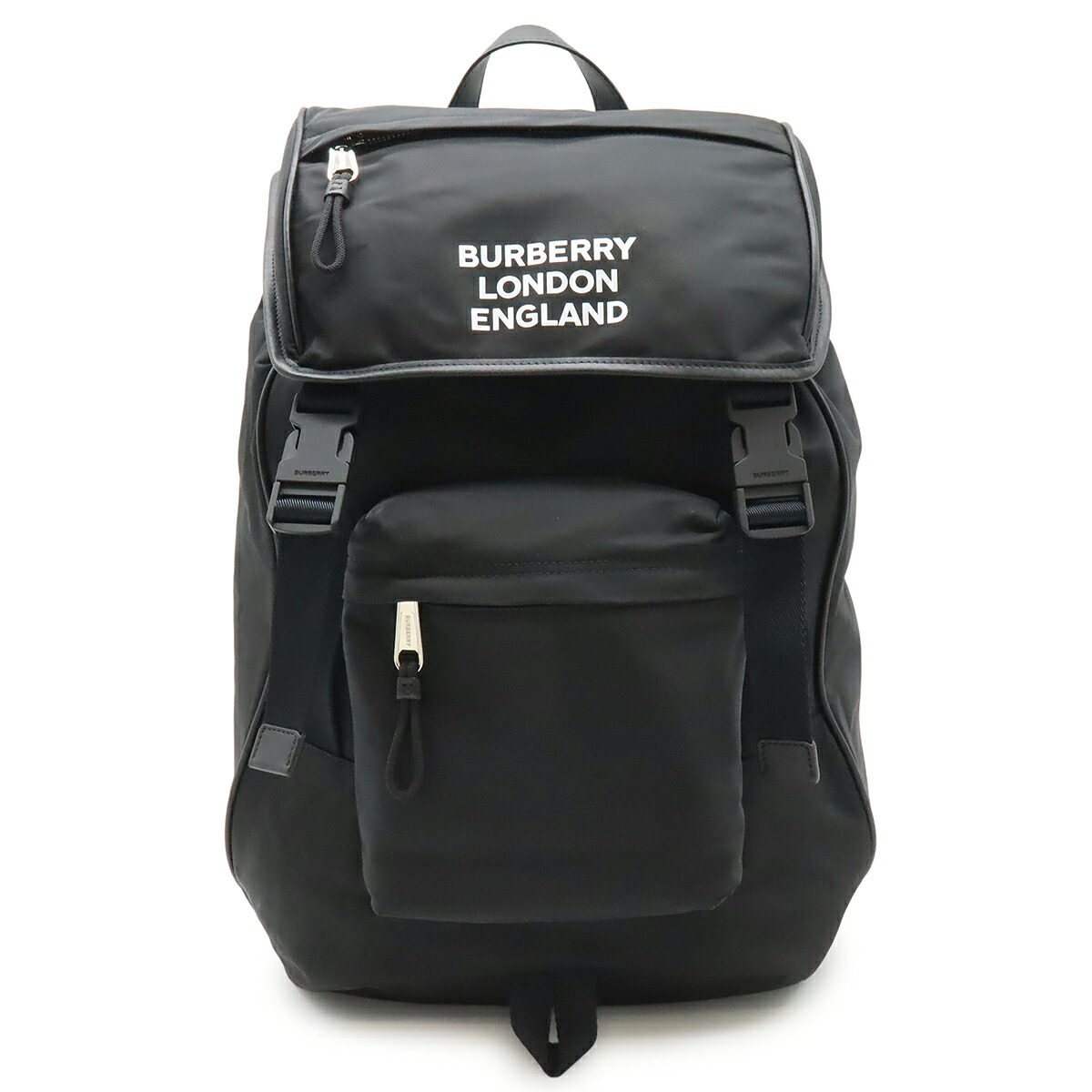 Burberry Nylon Leather Backpack