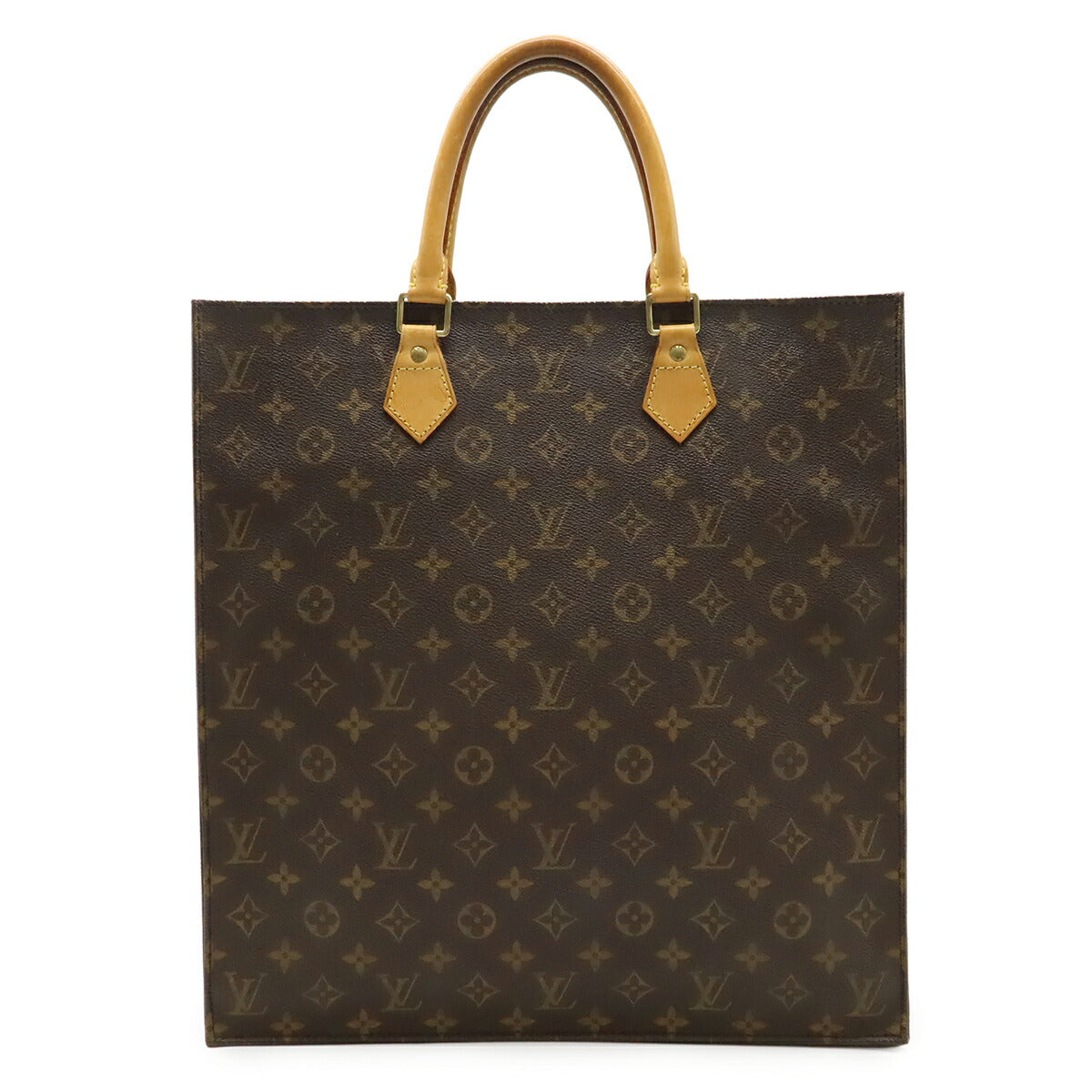 Louis Vuitton Sac Plat Monogram Tote Bag