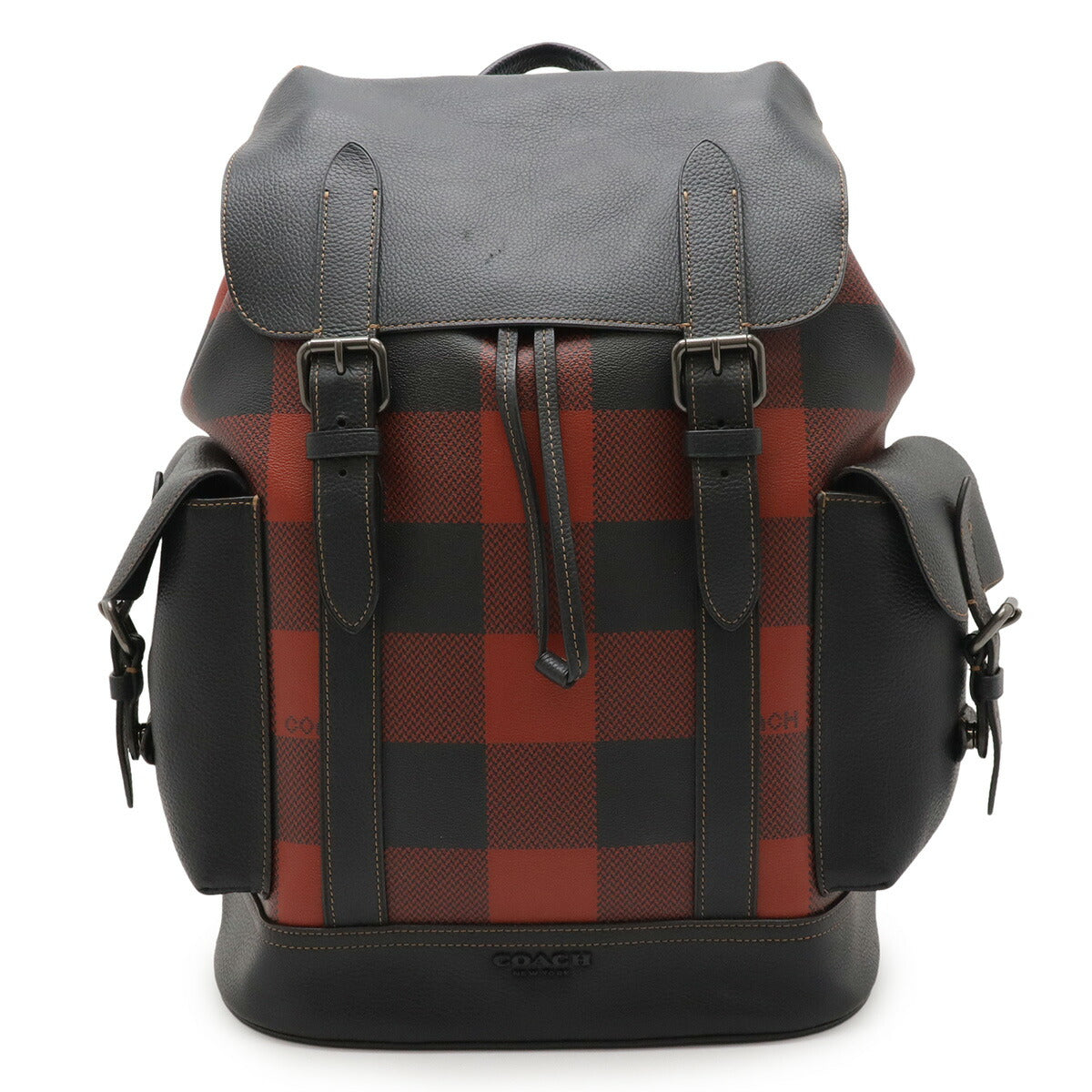 Coach Hudson Coated Canvas Backpack