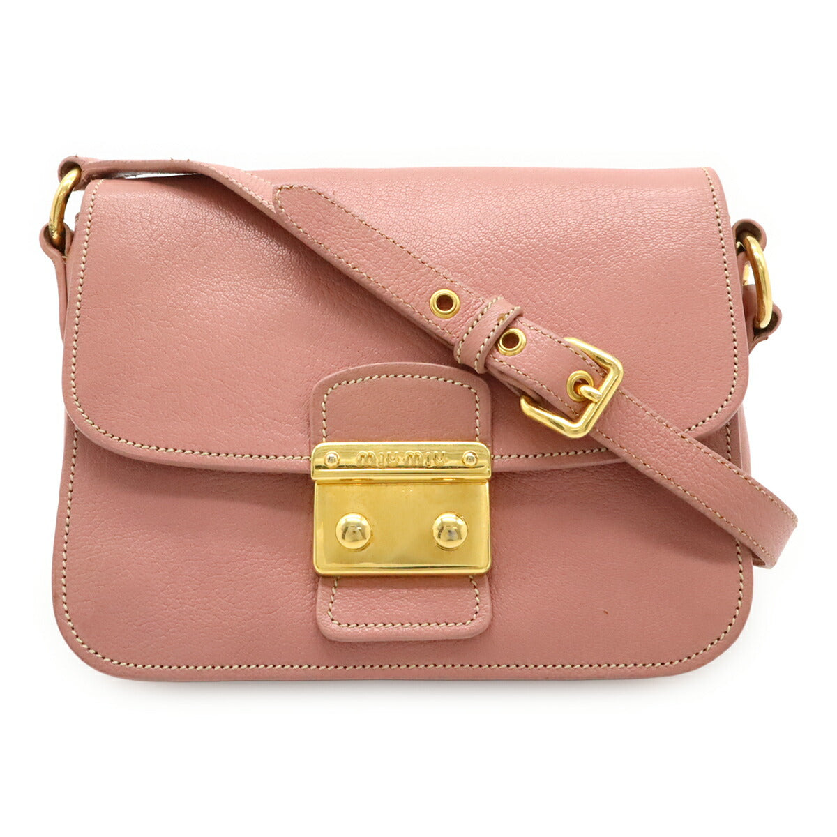 Miu Miu Leather Shoulder Bag
