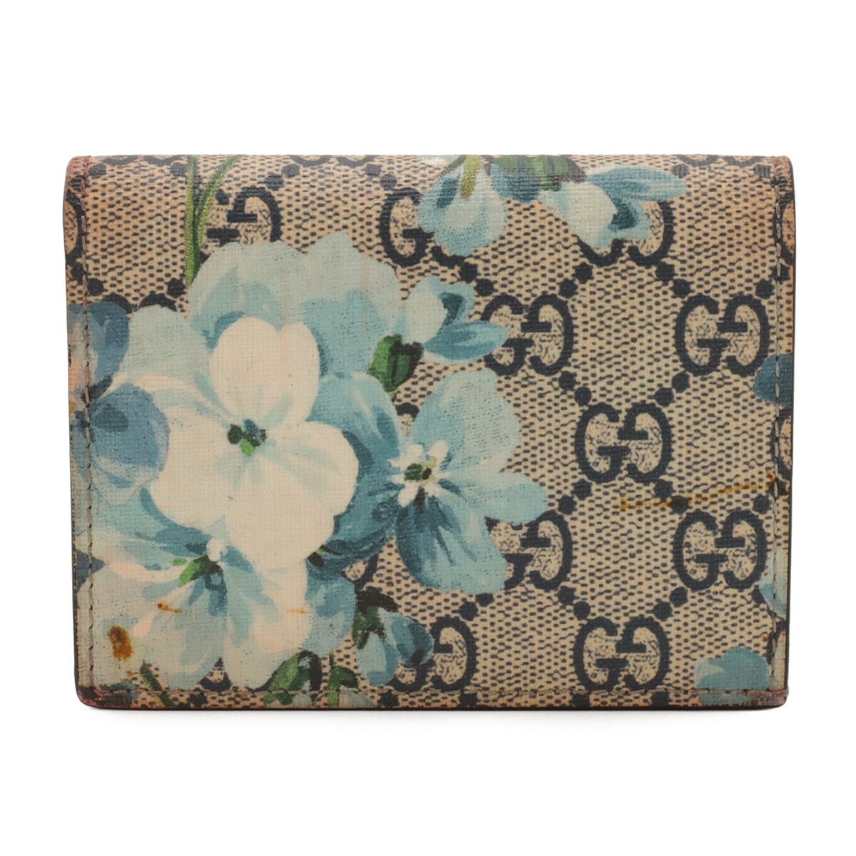 Gucci GG Blooms GG Supreme Card Case