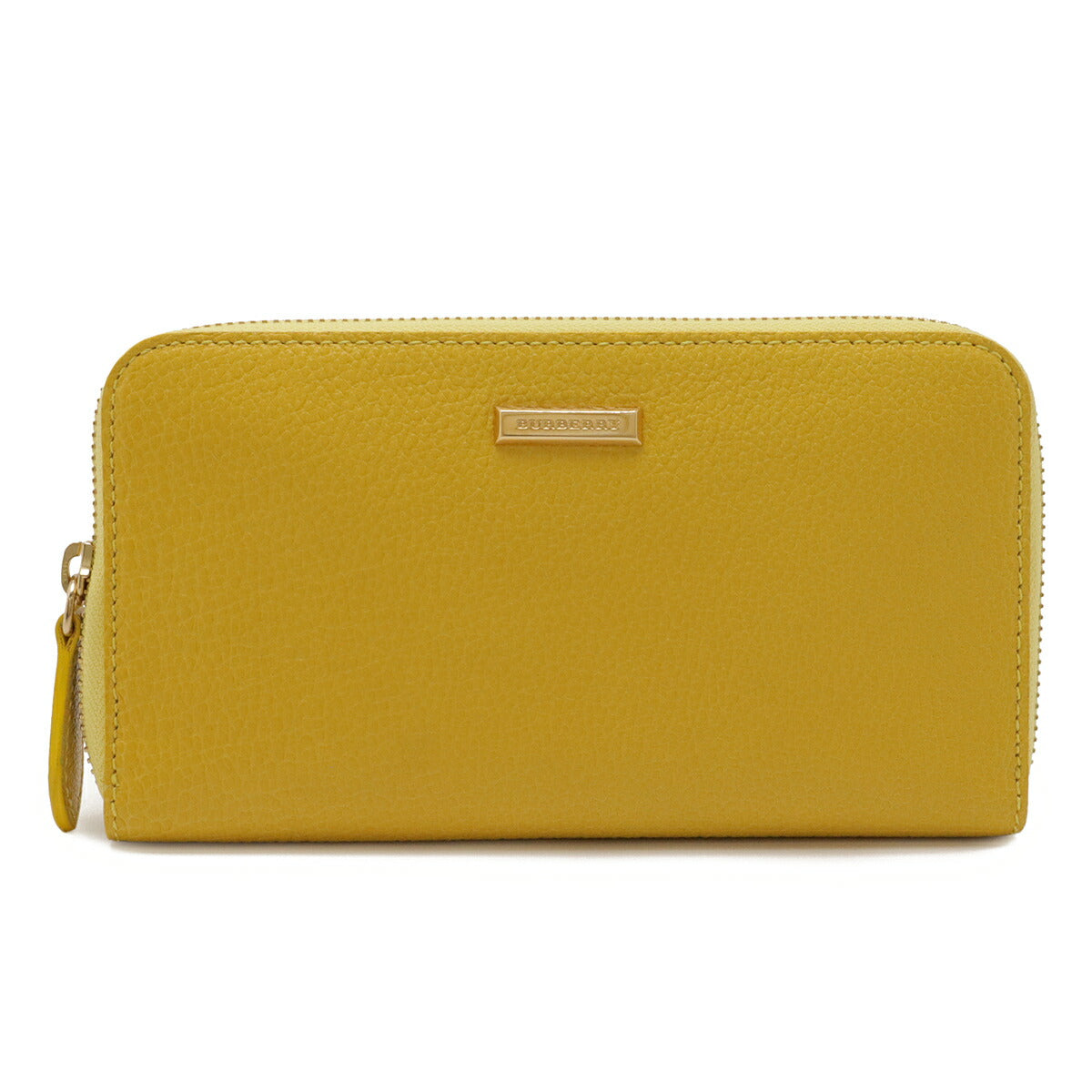 Burberry Leather Long Zip Wallet