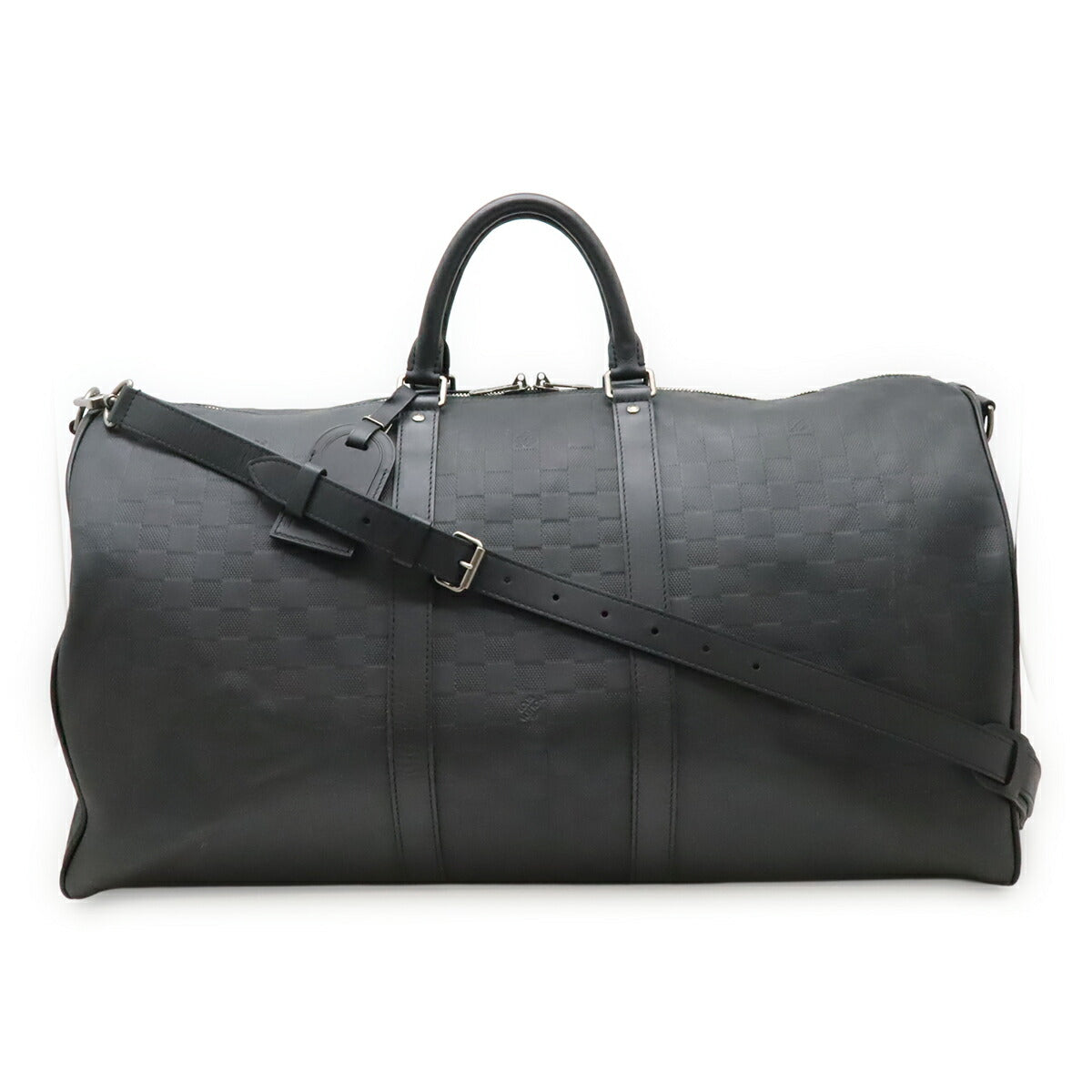 Louis Vuitton Keepall Bandouliere Damier Infini boston bag