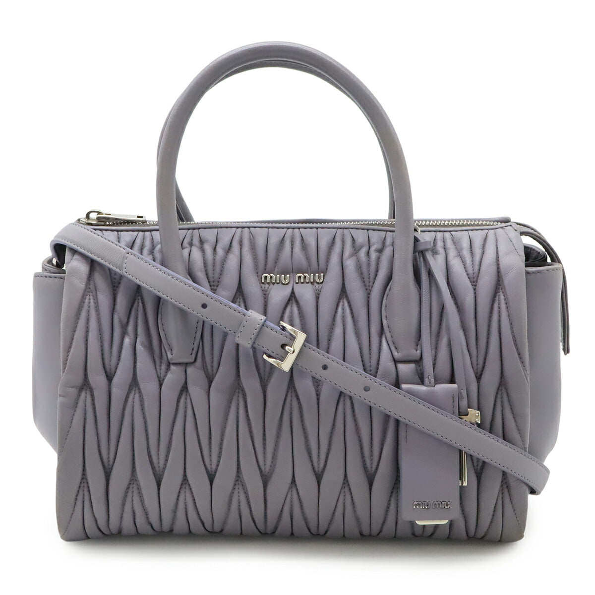 Miu Miu Matelassé Leather 2way Bag