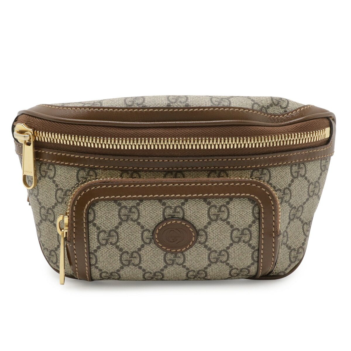 Gucci Interlocking G GG Supreme Waist Bag