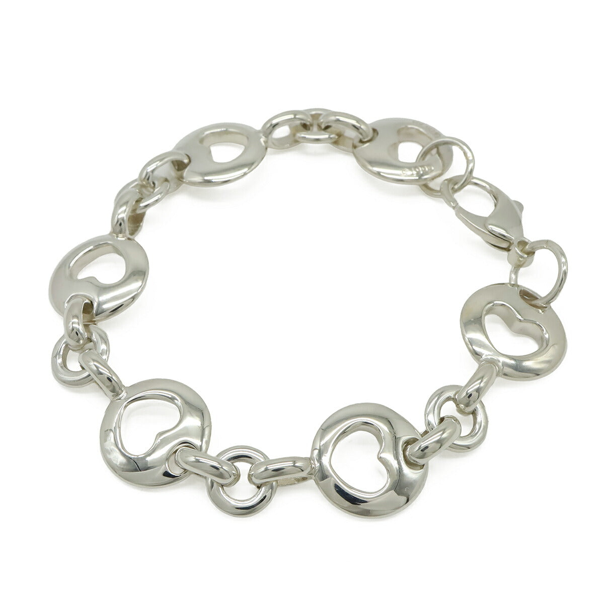 TIFFANY & Co. Pierced Heart Ag925 Bracelet