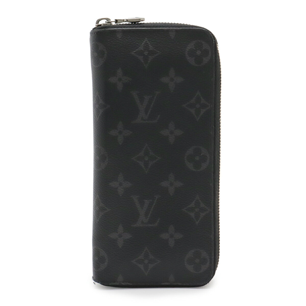 Louis Vuitton Zippy Wallet Vertical Monogram Eclipse Long Wallet