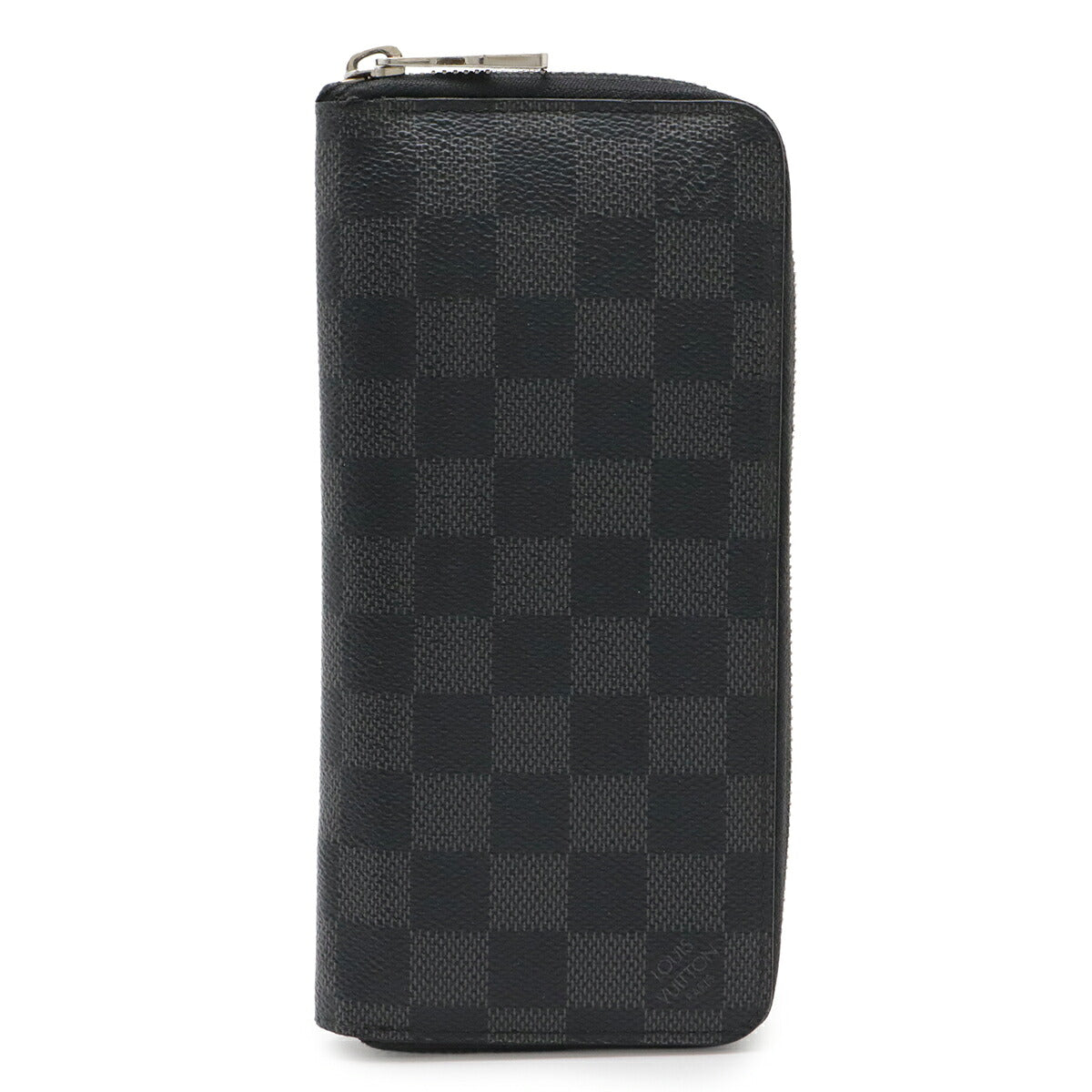 Louis Vuitton Zippy Wallet Vertical Damier Graphite Long Wallet