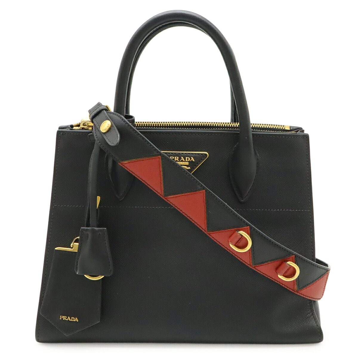 Prada Paradigme Saffiano Leather Handbag
