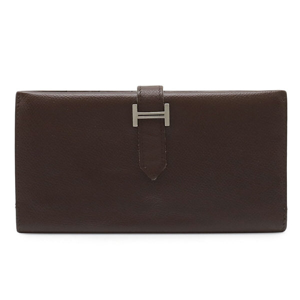 Hermes Bearn Epsom long bifold wallet