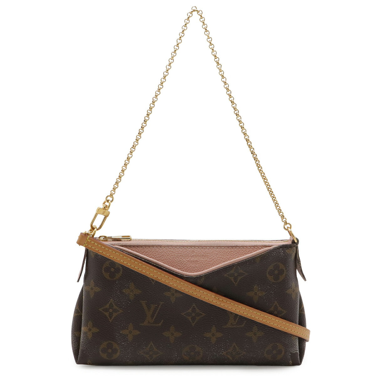 Louis Vuitton Monogram Pallas Clutch Bag