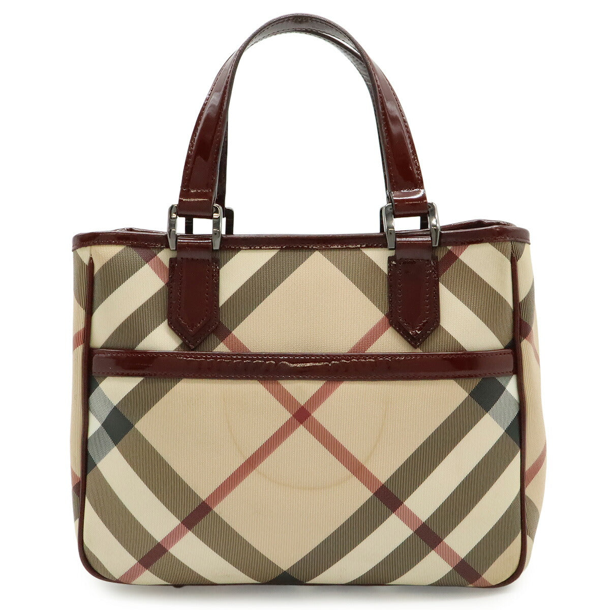 Burberry PVC Leather Handbag