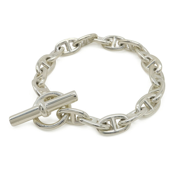 Hermes Chaine d’Ancre MM Silver Bracelet