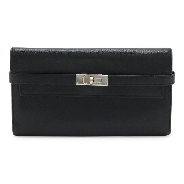 Hermes Kelly Wallet Chevre Long Wallet