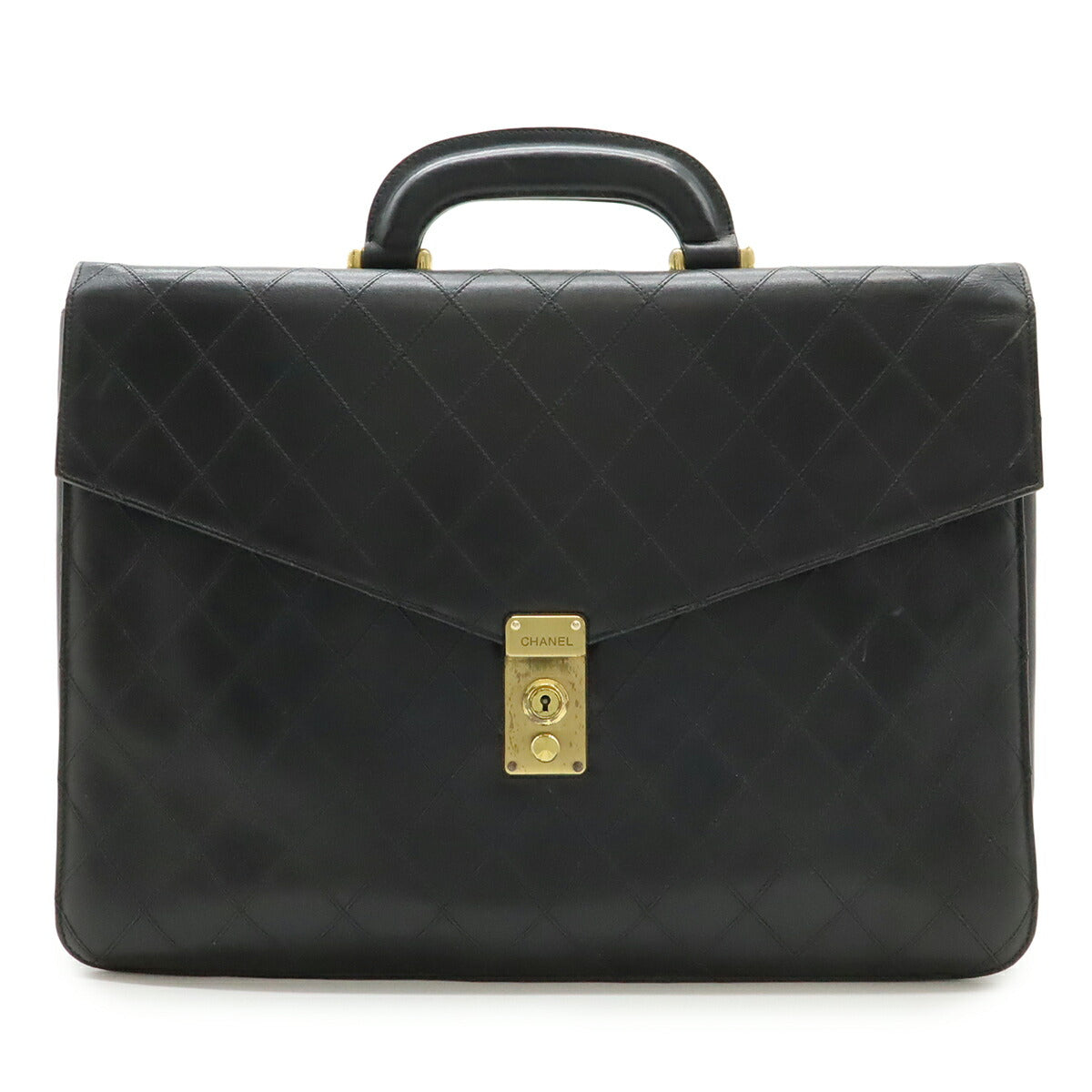 Chanel Bicolore Leather Business Bag
