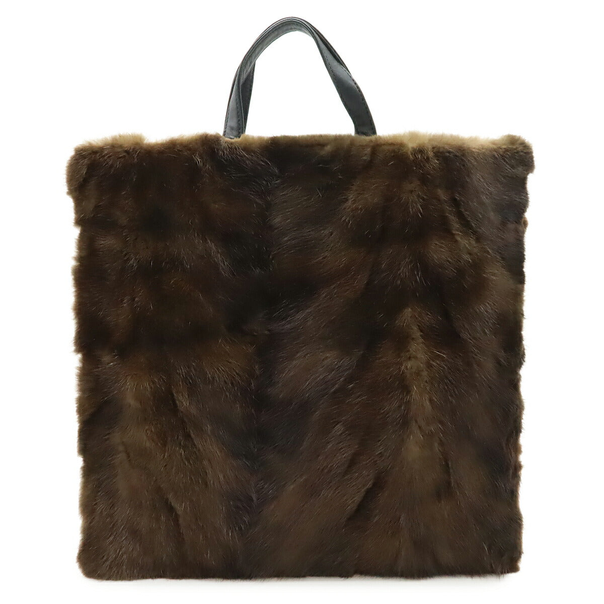 Loewe Fur Leather Handbag