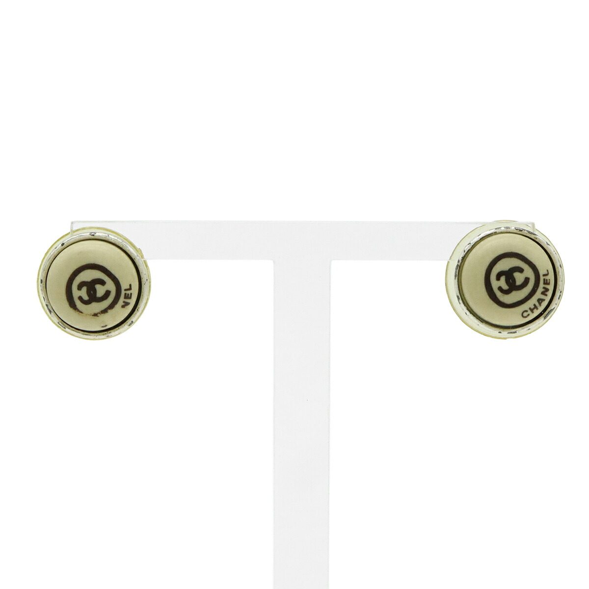 Chanel Round Earrings